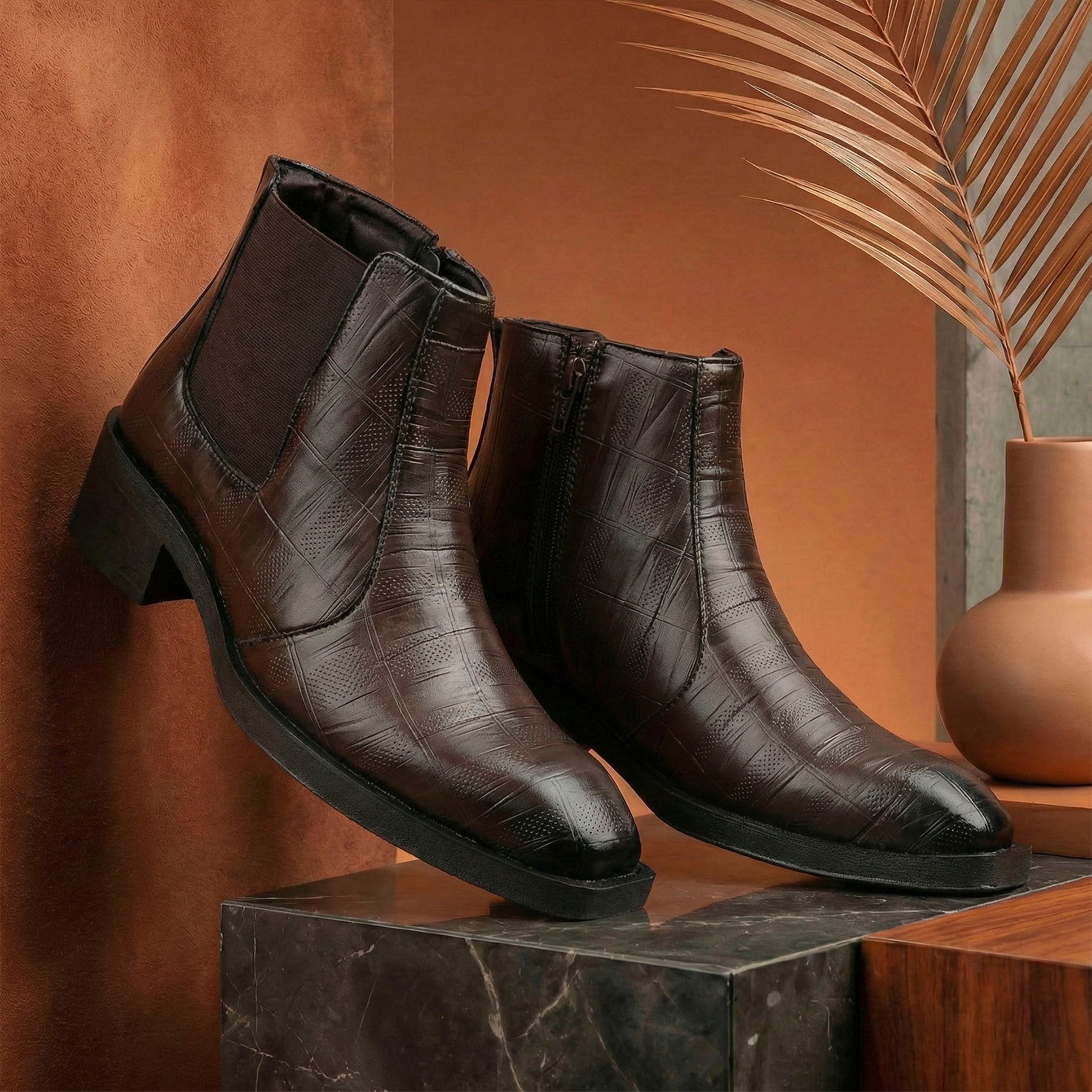 BAXXICO Mens Premium Chelsea Boots Stylish Durable & All Day Comfortable
