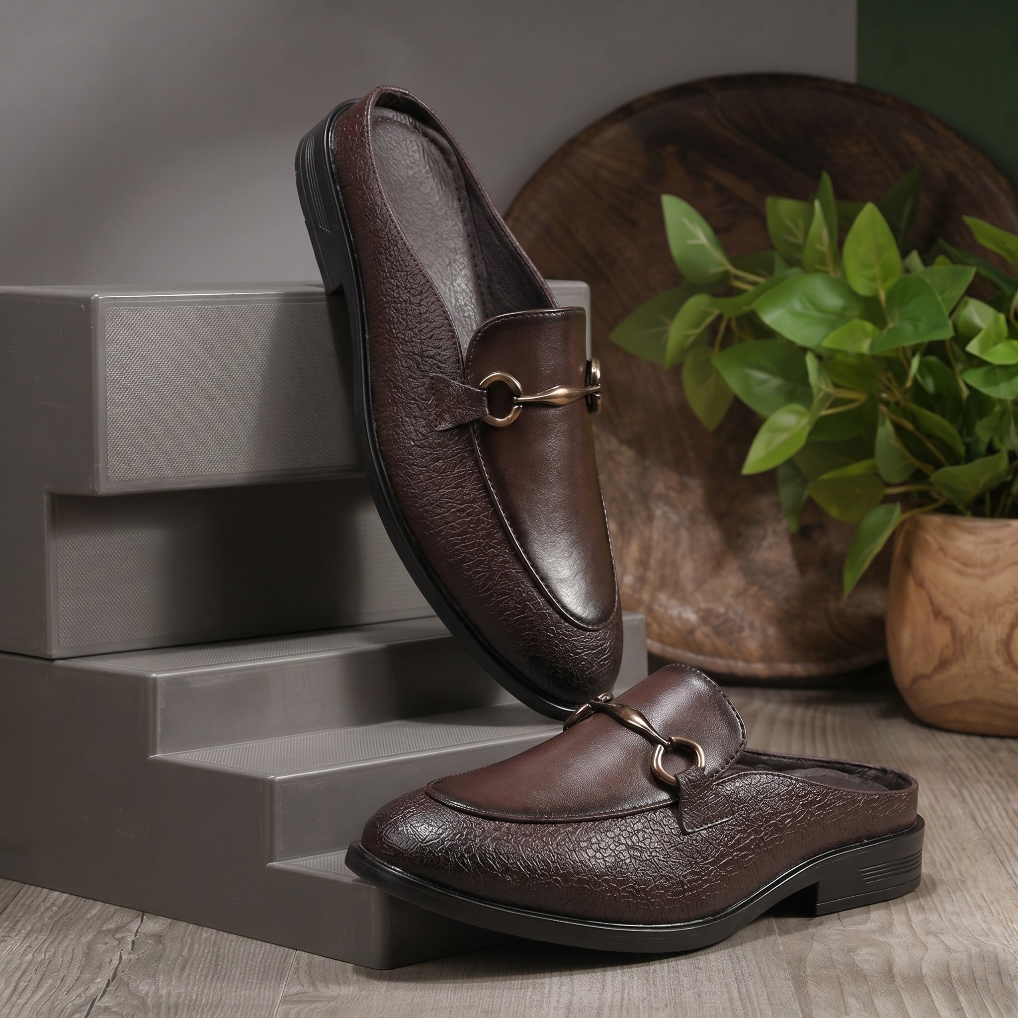 BAXXICO Premium Mule Loafers for Smart Everyday Fashion