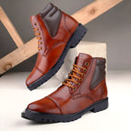 BAXXICO Lace up Ankle Stylish Boots for Men