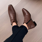 BAXXICO Premium and comfortable Ankle Zipper Boots For Men