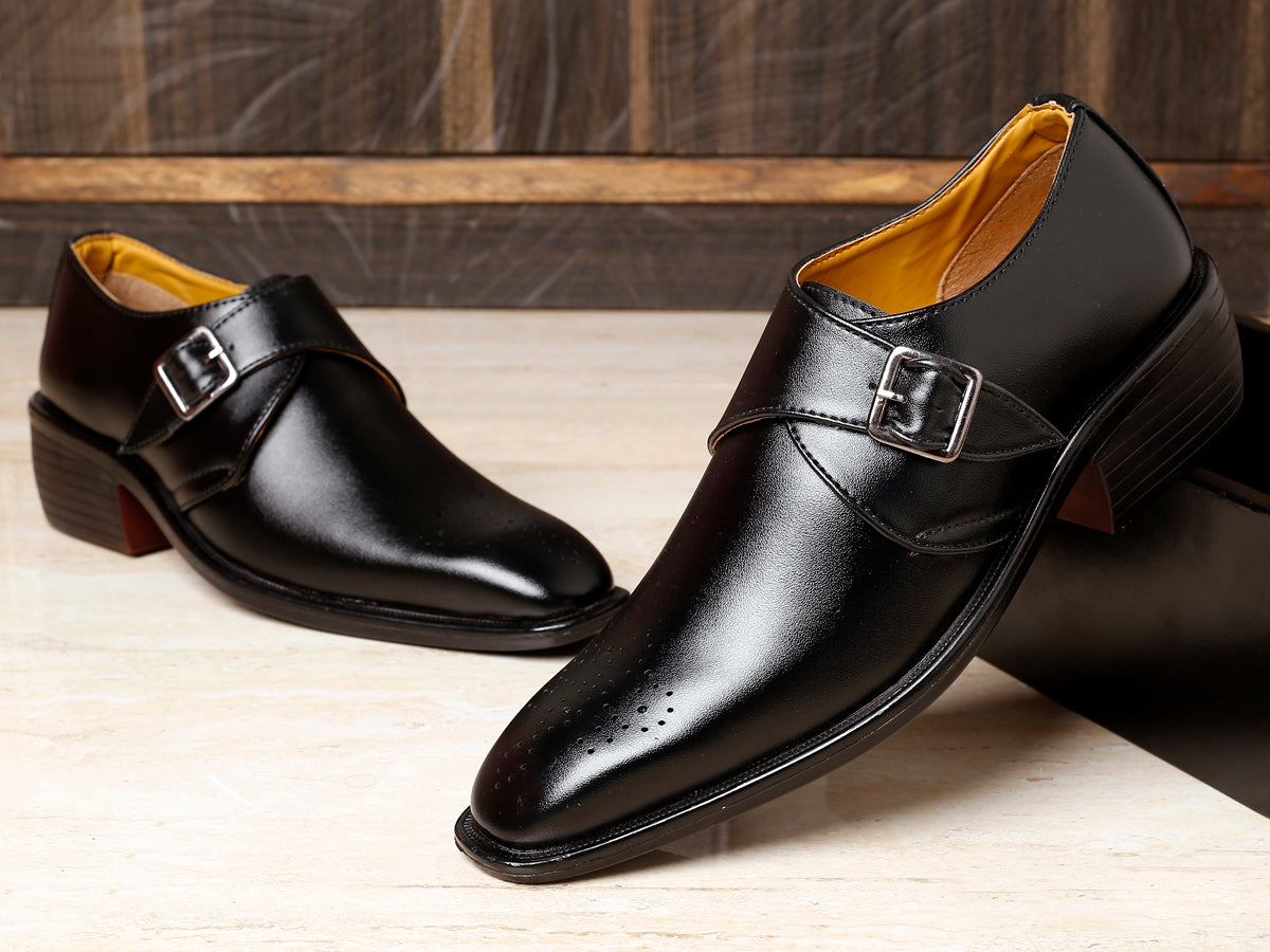 BAXXICO Height Increasing Monk Slip on For Men