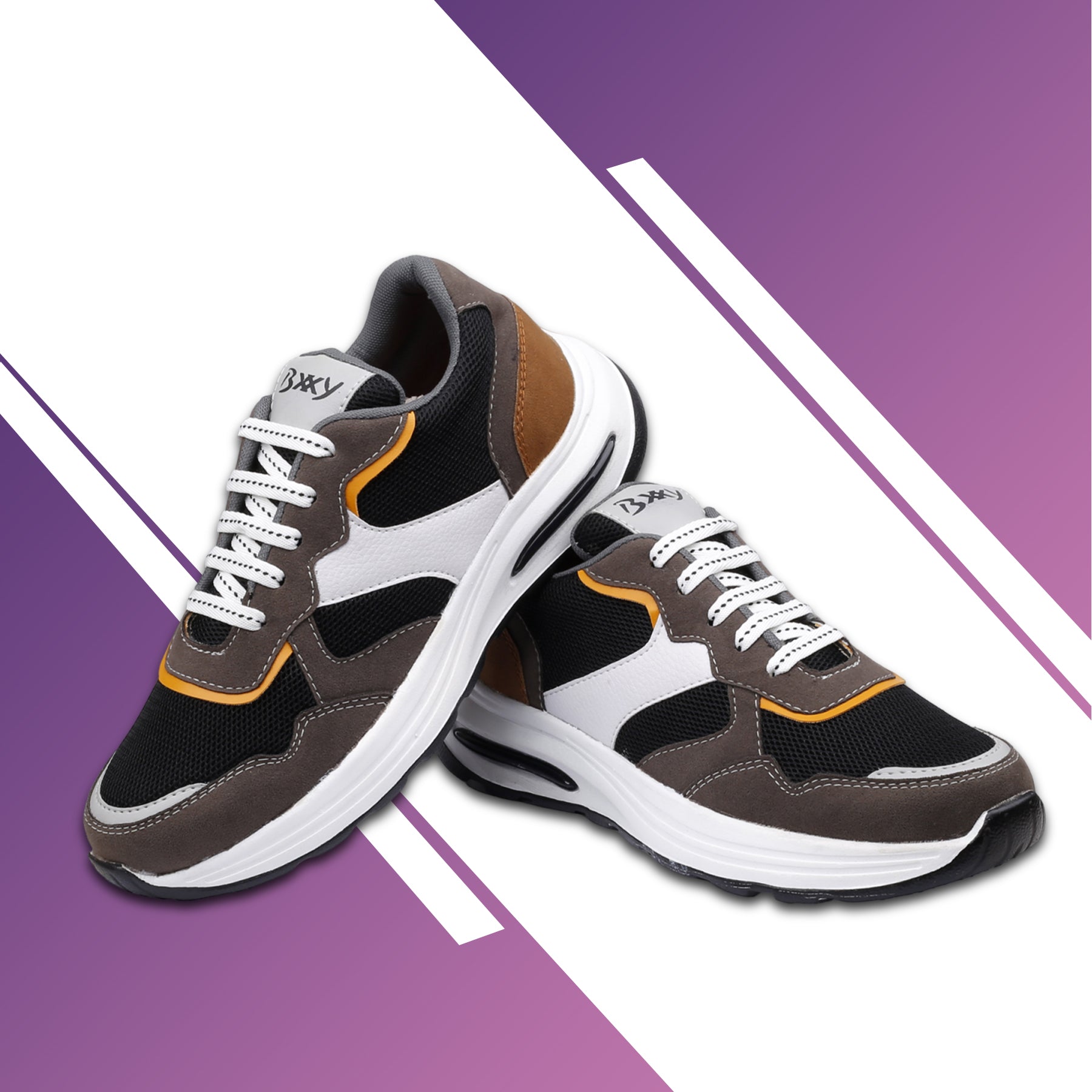 Baxxico Mens Height Increasing Slip-on Shoes