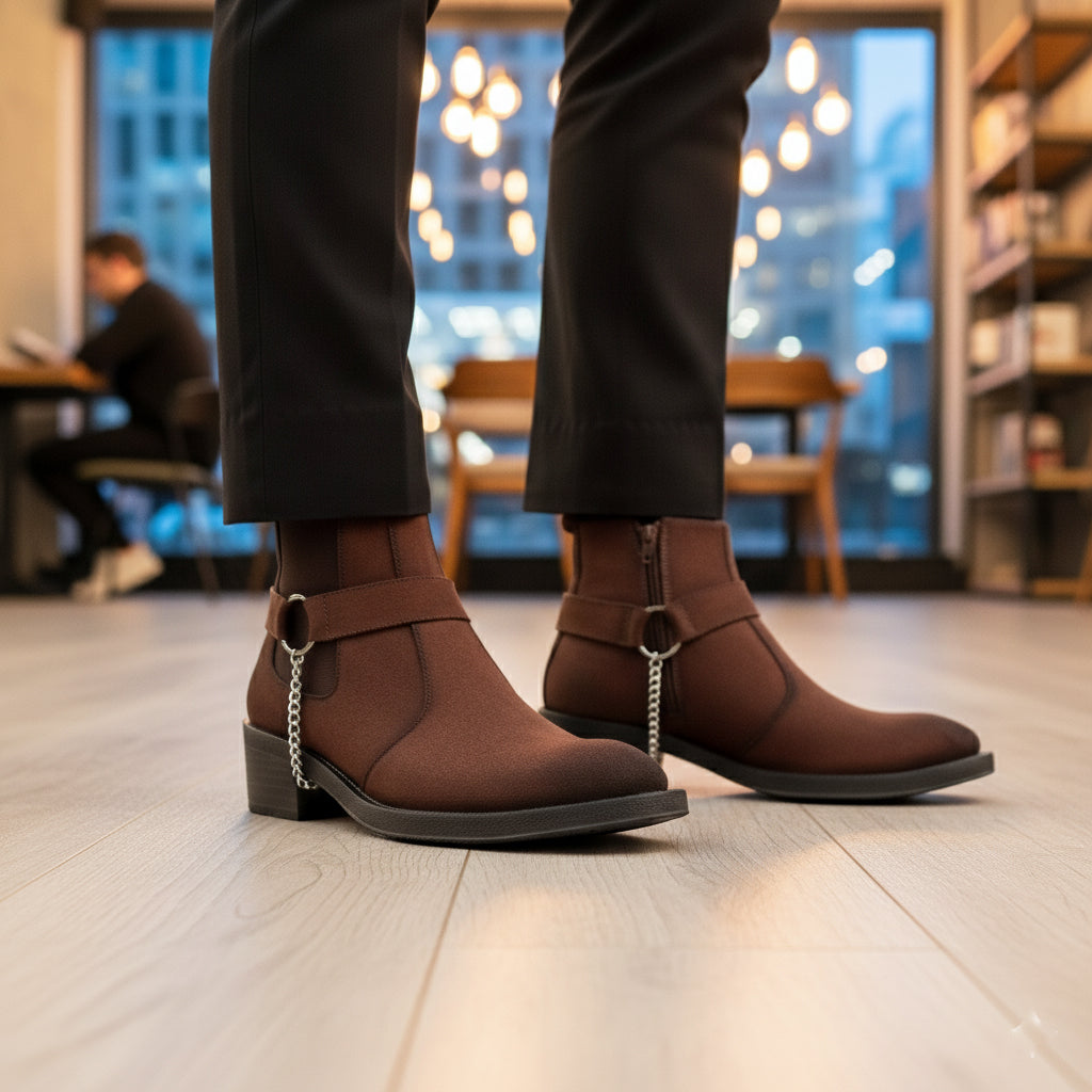 BAXXICO Mens ElevateMax Boots 5–6CM Height Gain