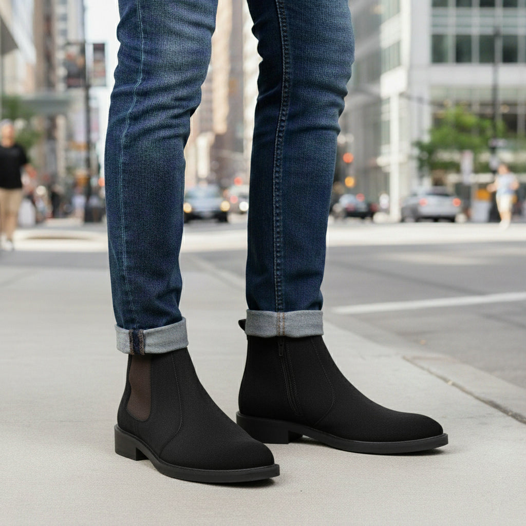 BAXXICO Mens 5–6 CM Invisible Height Boost Boots