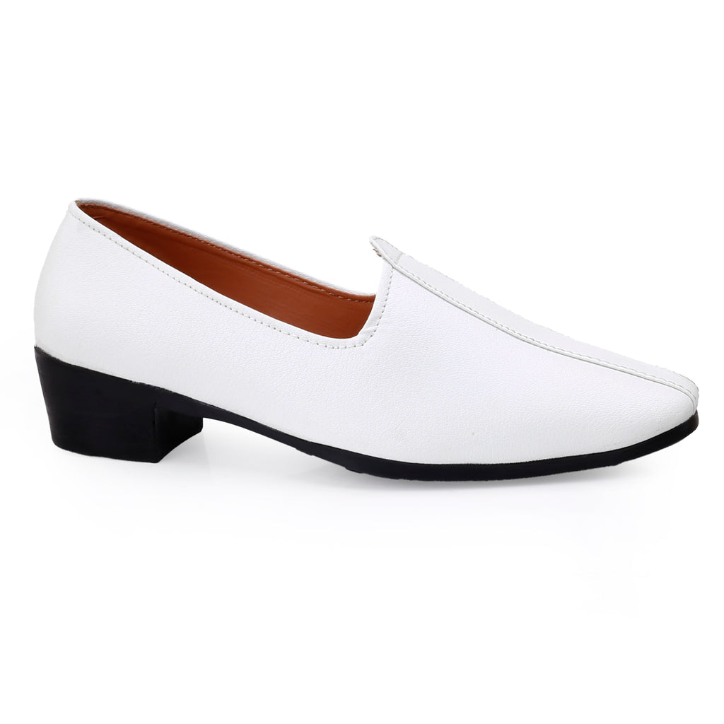 BAXXICO 2 Inch Height Increasing Mens Traditional Casual Punjabi Jutti