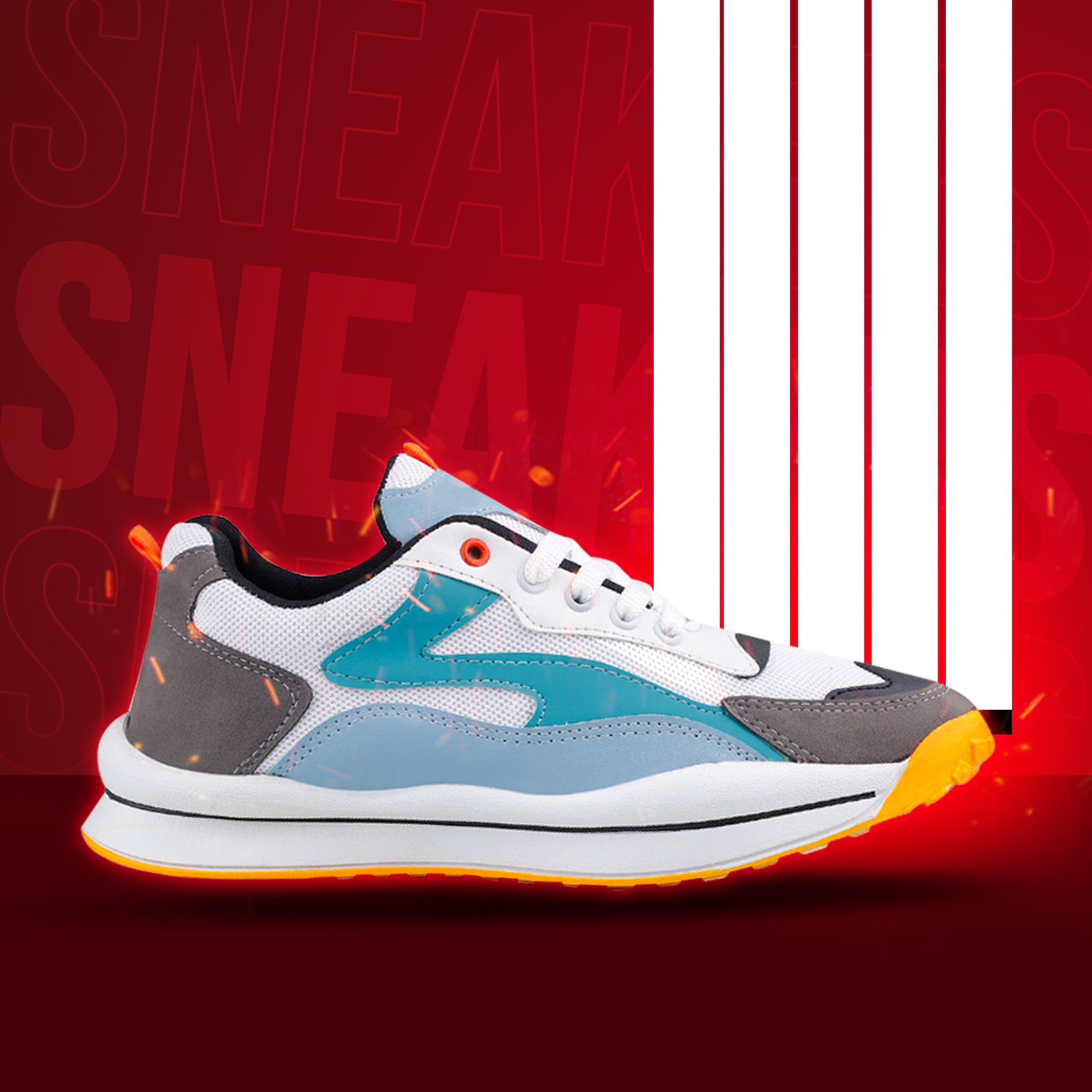 Baxxico New Latest Mens Trendiest Light Weight Sports Running And Outdoor shoes