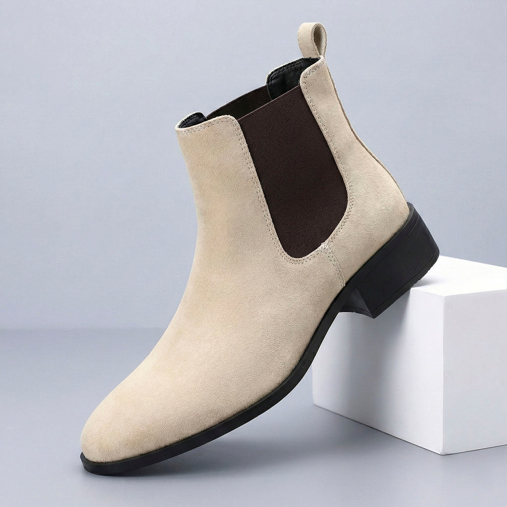 BAXXICO Smart Casual Mens Boots with 4.5cm Heel Height