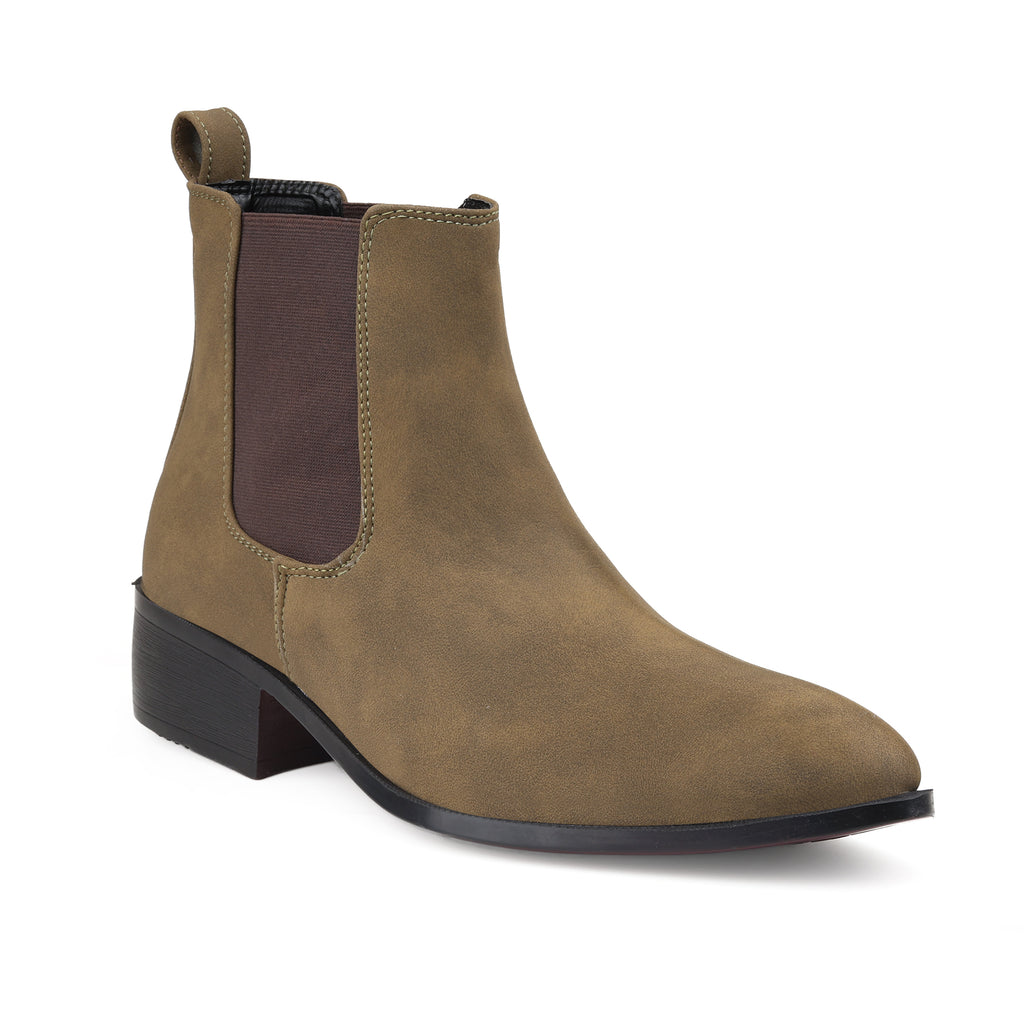 BAXXICO Smart Casual Mens Boots with 4.5cm Heel Height