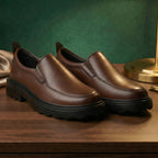 BAXXICO Mens Casual Formal Slip On Shoes Smart and Sophisticated Look