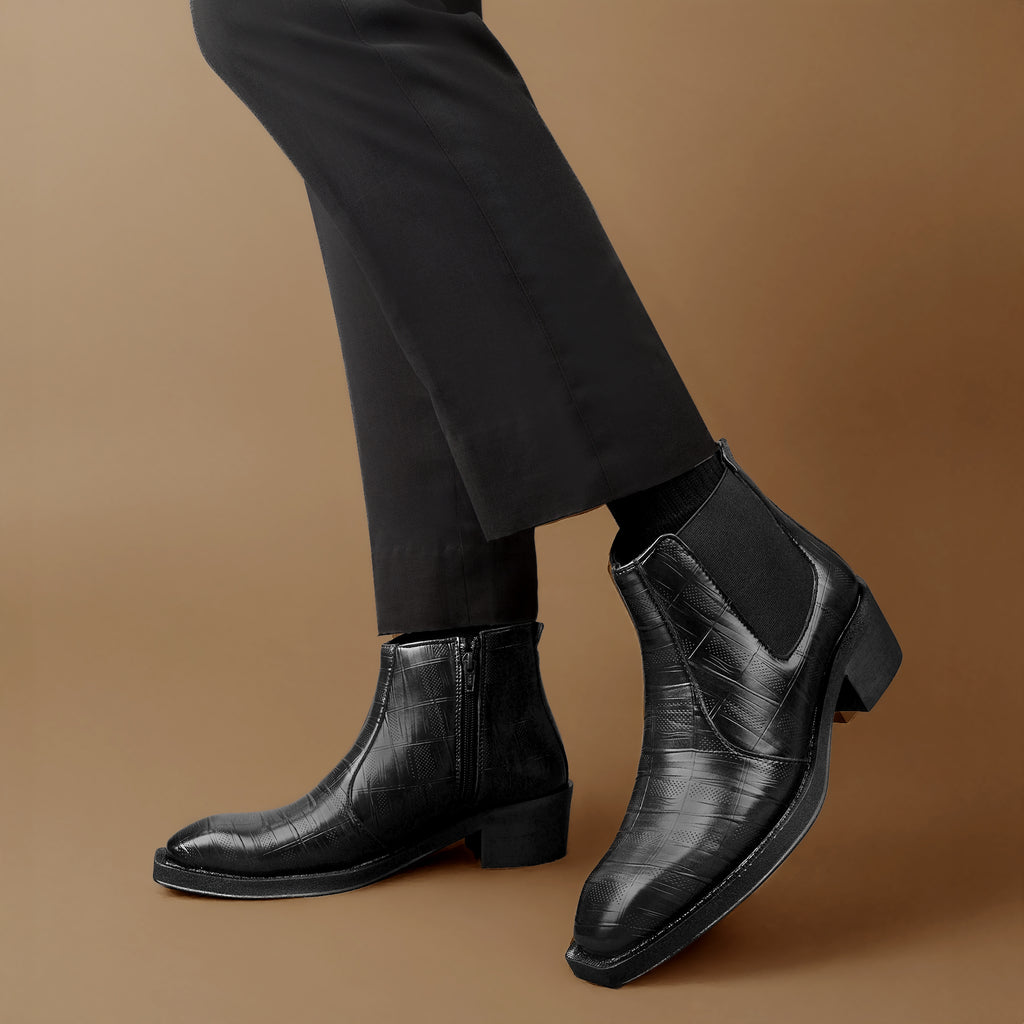 BAXXICO Mens Premium Chelsea Boots Stylish Durable & All Day Comfortable