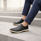 BAXXICO Mens Casual Slip On Shoes Durable Comfort for Office and Walking