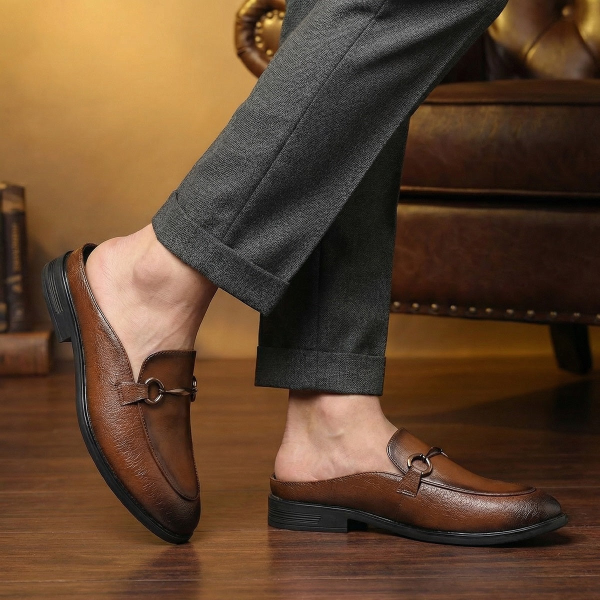 BAXXICO Premium Mule Loafers for Smart Everyday Fashion