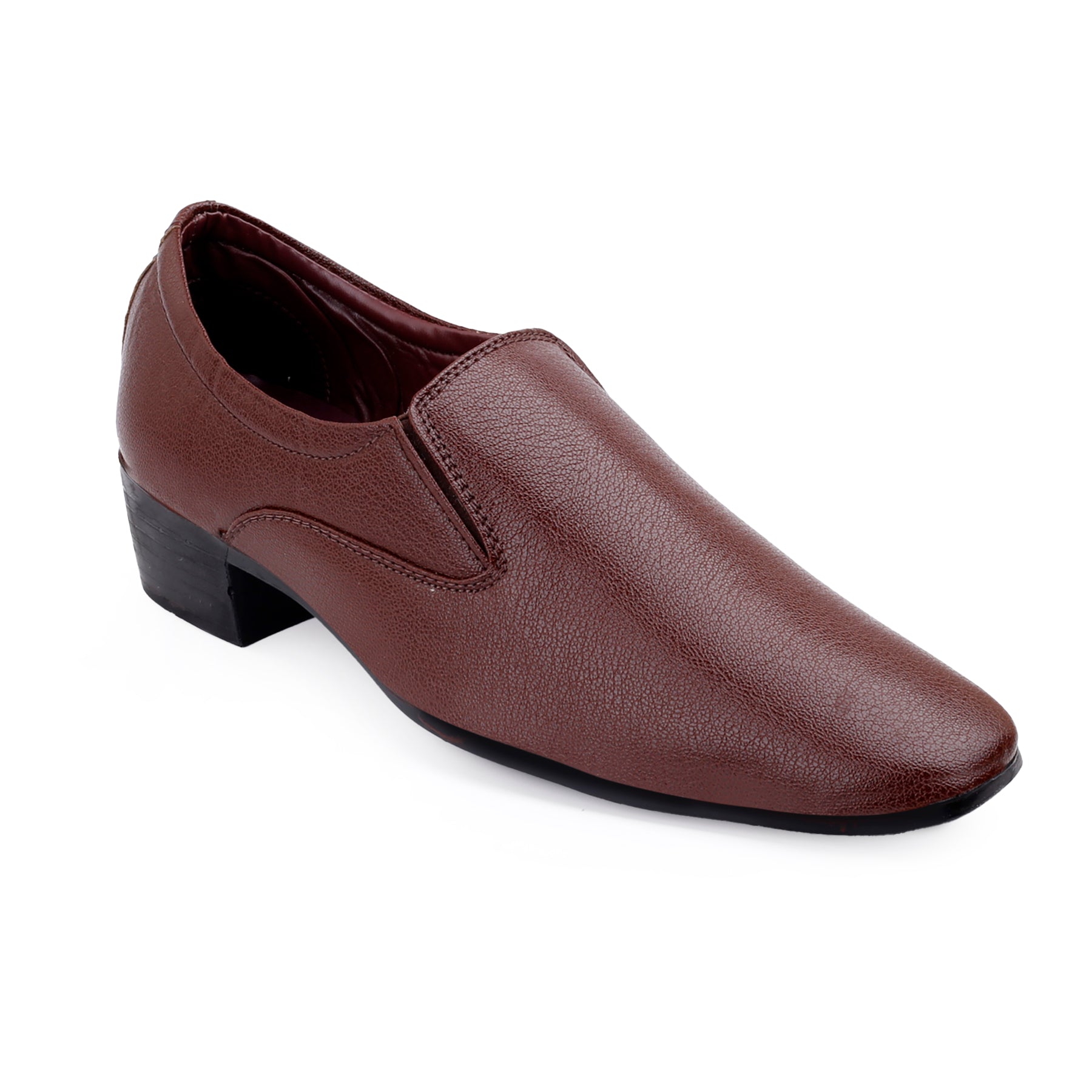 BAXXICO Height Increasing Elevator Slip-on Formal Shoes for Men