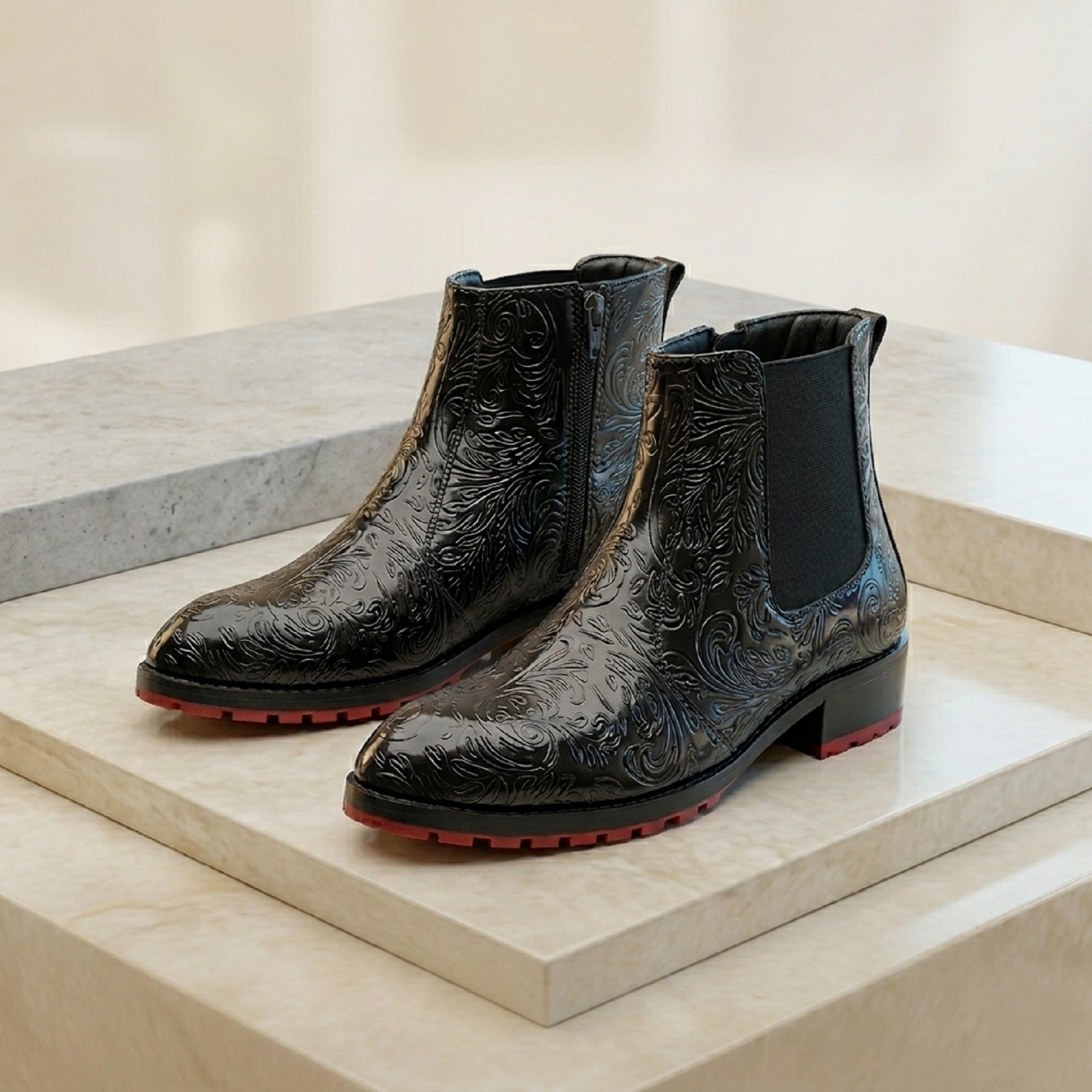 BAXXICO Modern Mens Boots Crafted for Confidence Style & Presence