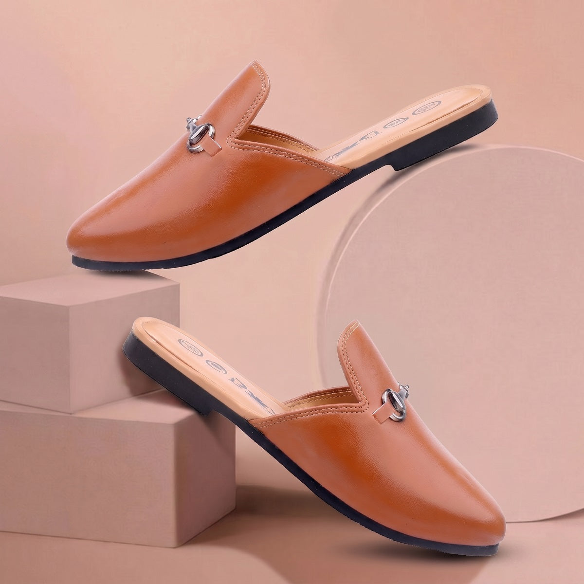BAXXICO Mens Vegan Leather Material Latest Stylish Mules