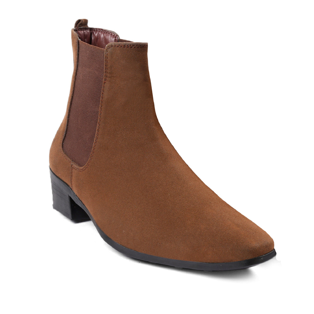 Mens Elevator Boots Stylish Height Increasing Design