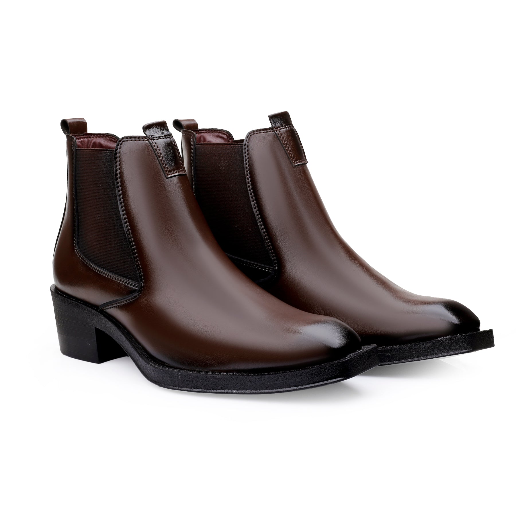 BAXXICO Mens 2 Inches Stylish Height Lifting Boots