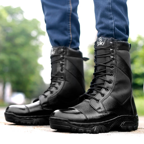 BAXXICO High Ankle Army Boots For Men
