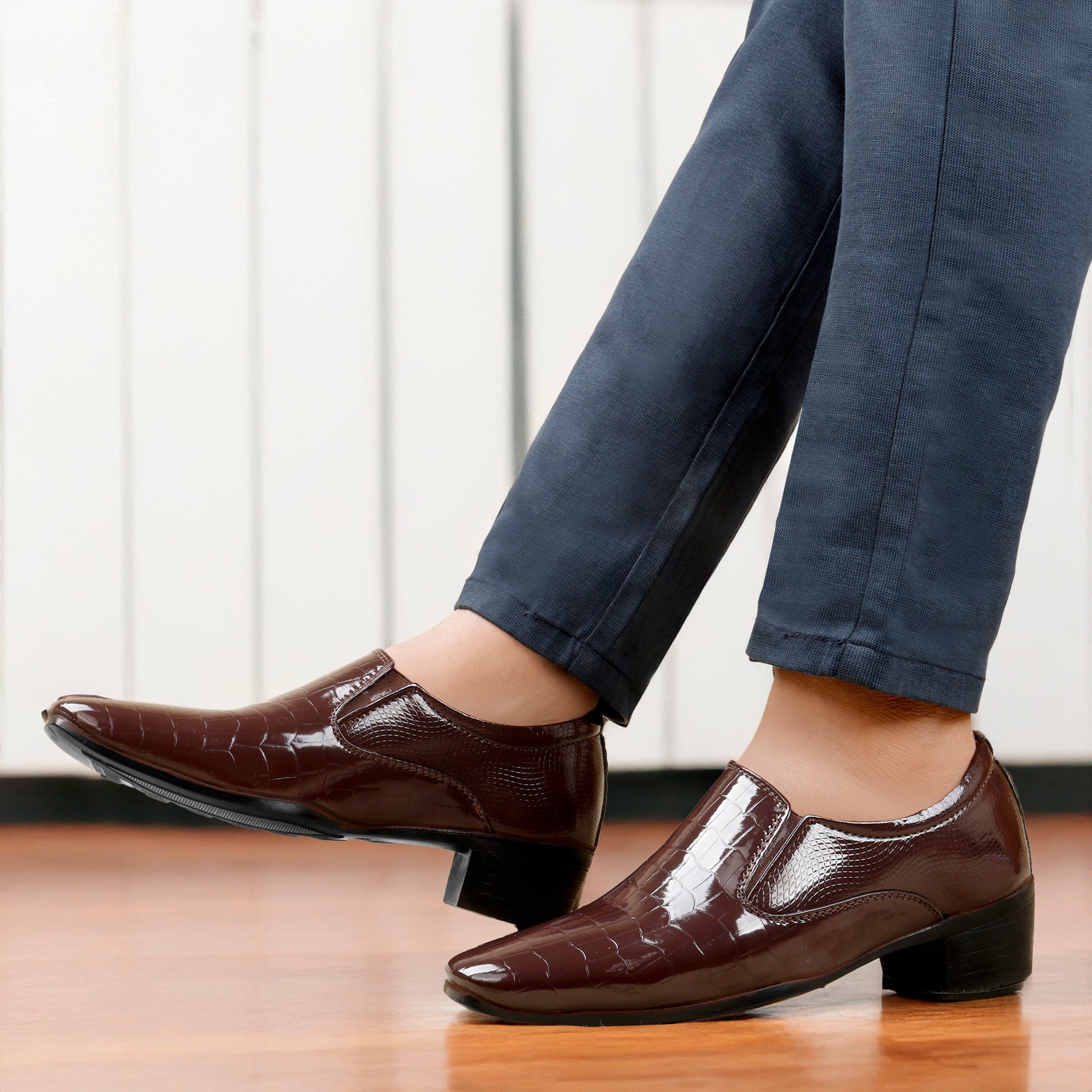 BAXXICO Height Increasing Party Wear Casual, Loafer and Moccasins For Men