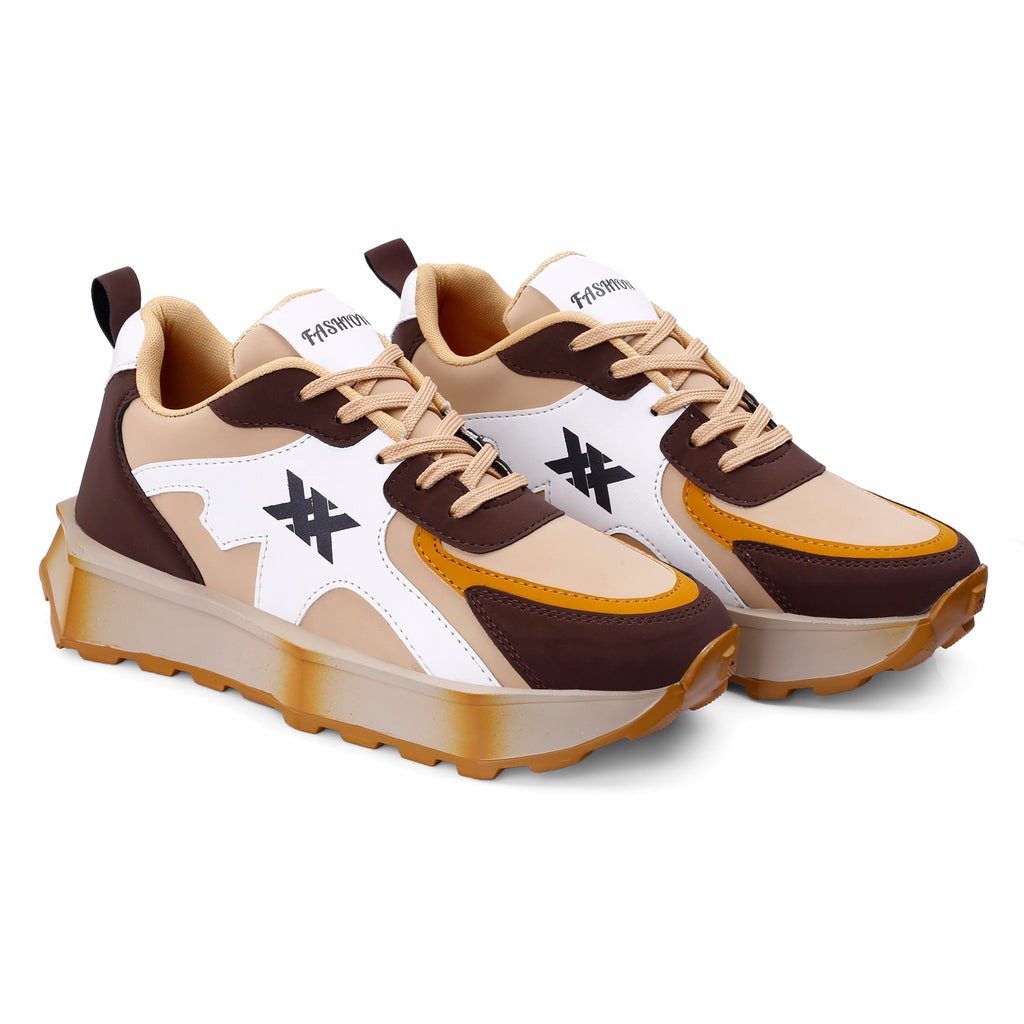 Baxxico High-end Fashionable Sole Lace up Designer Casual Shoes for Men