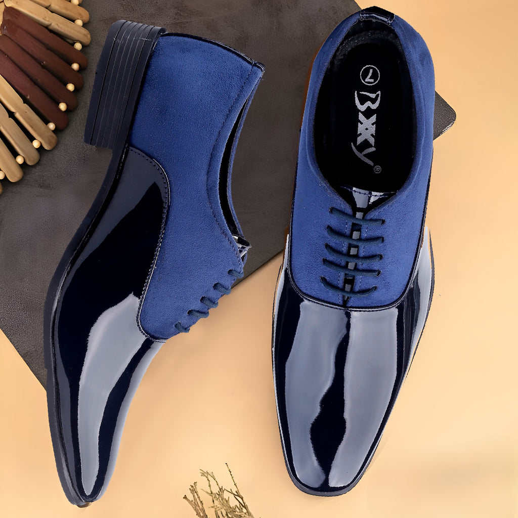 BAXXICO Party Wear And Semi Formal Lace up Shoes For All Seasons