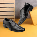 BAXXICO Height Increasing Formal And Office Wear Brogue Shoes For Men