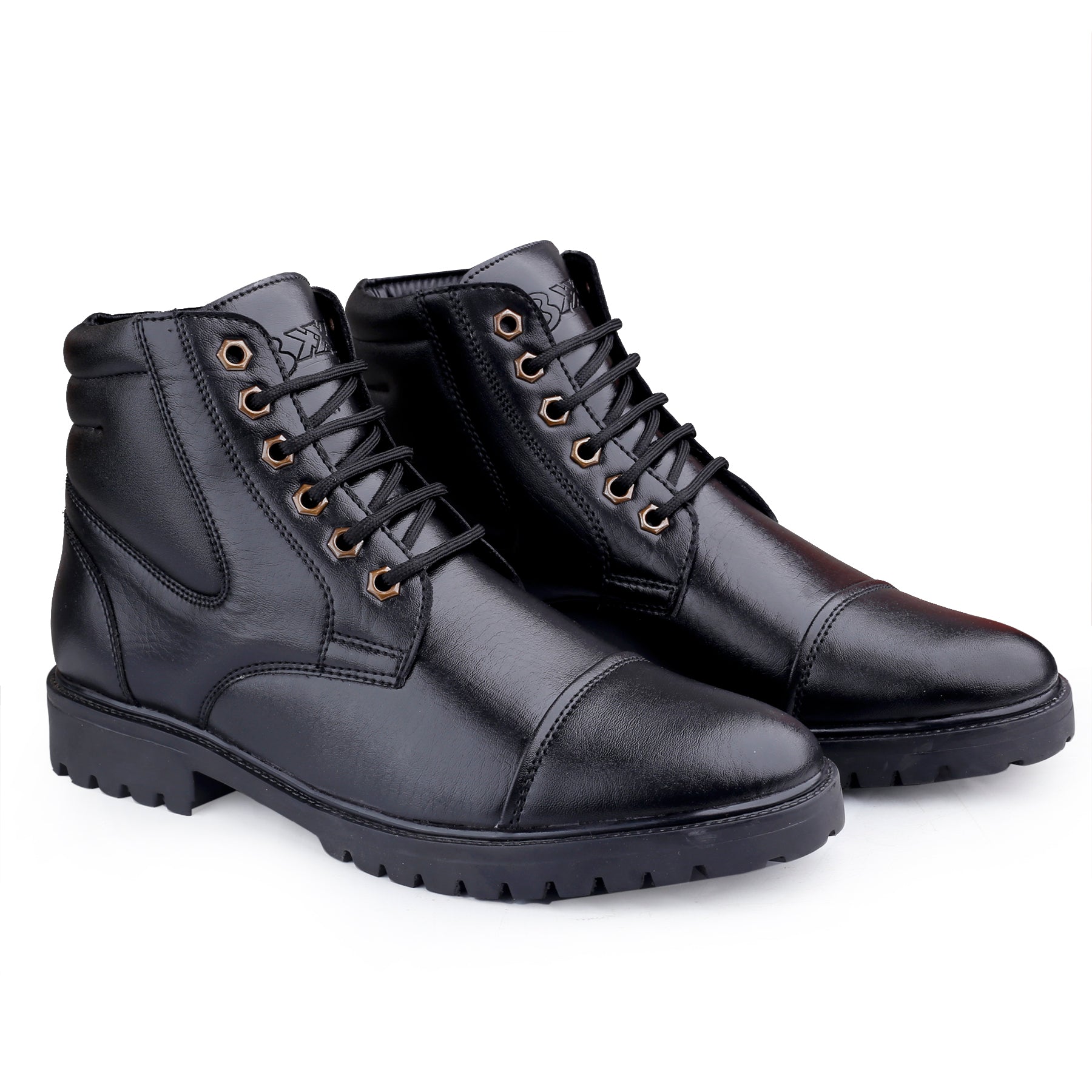 Baxxico Lace-up Ankle Stylish Boots for Men