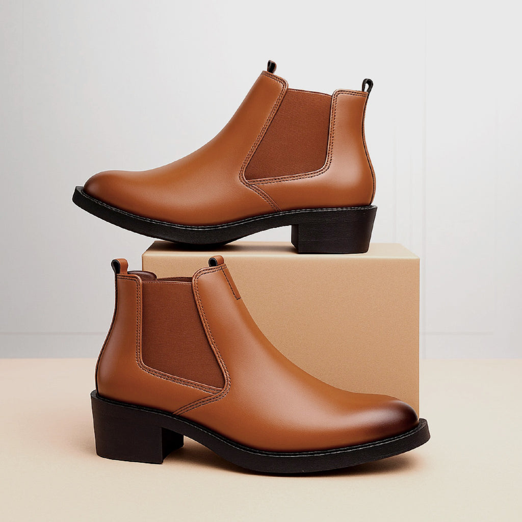 BAXXICO Mens 2 Inches Stylish Height Lifting Boots