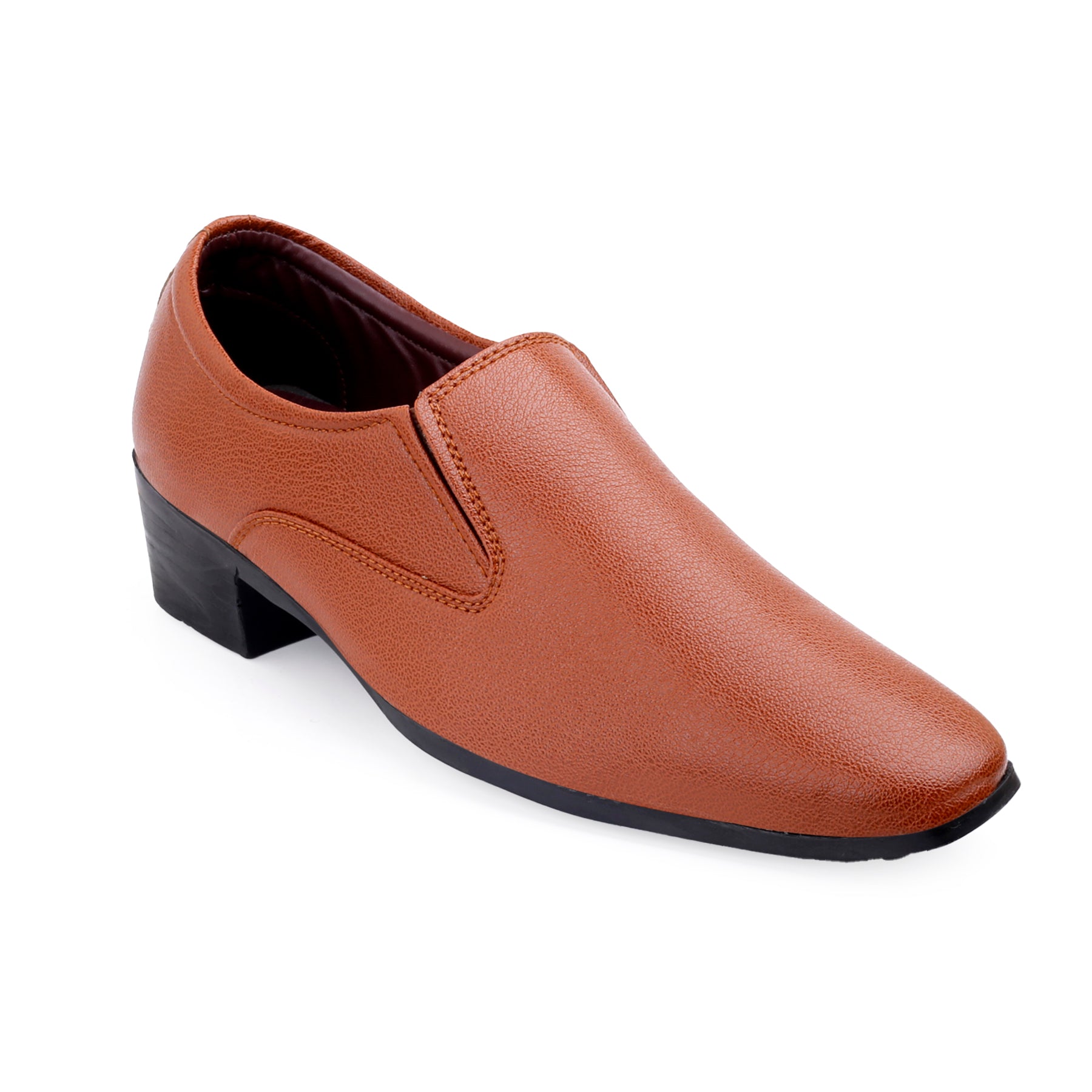 BAXXICO Height Increasing Elevator Slip-on Formal Shoes for Men