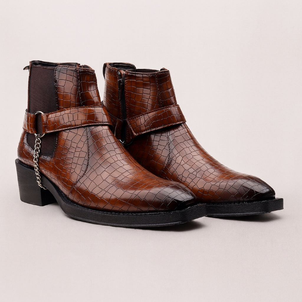 BAXXICO Mens HiddenLift Boots 5-6 CM Elevation