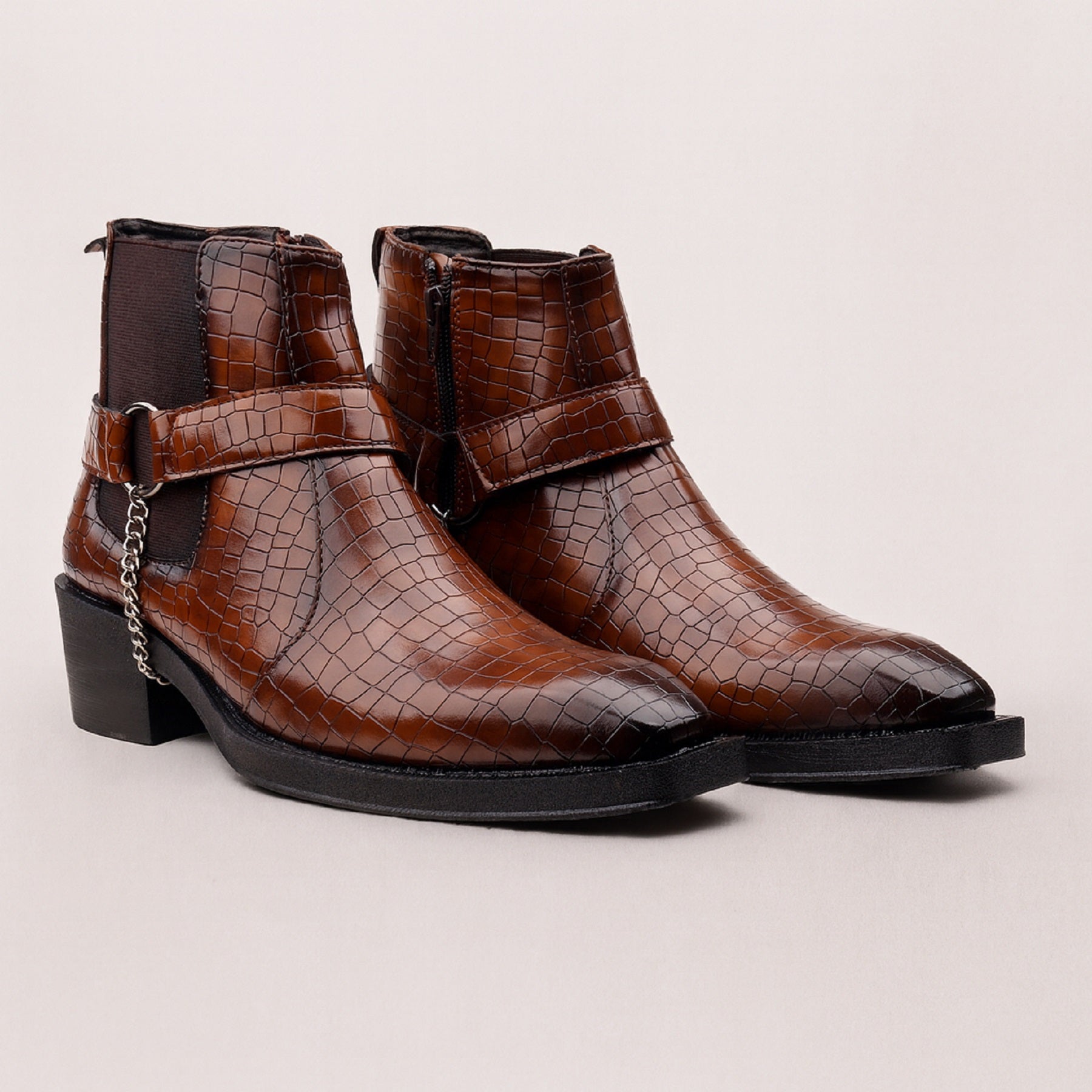 BAXXICO Mens HiddenLift Boots 5-6 CM Elevation
