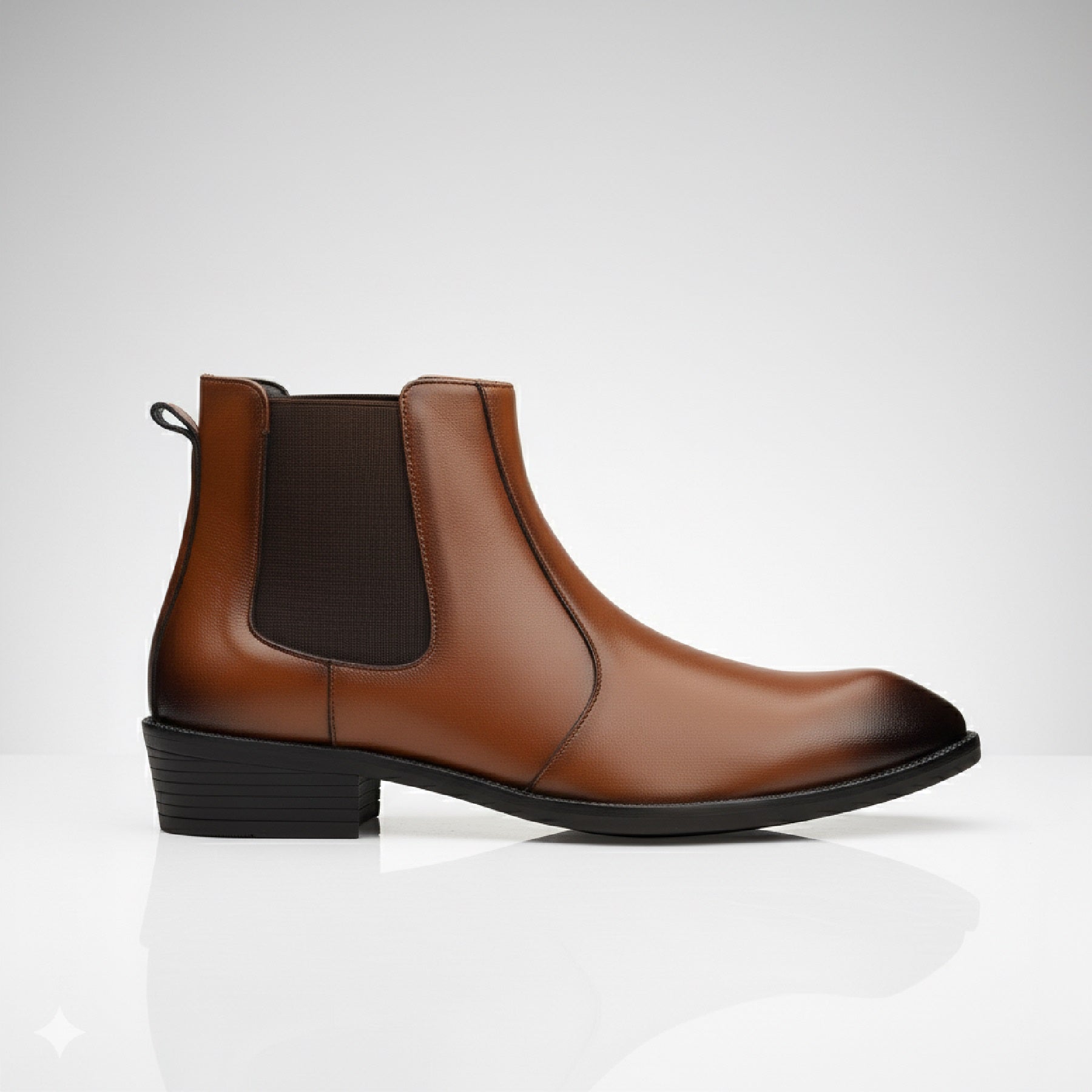 BAXXICO Mens Classic Elevator Boots Height Increase 2 Inches