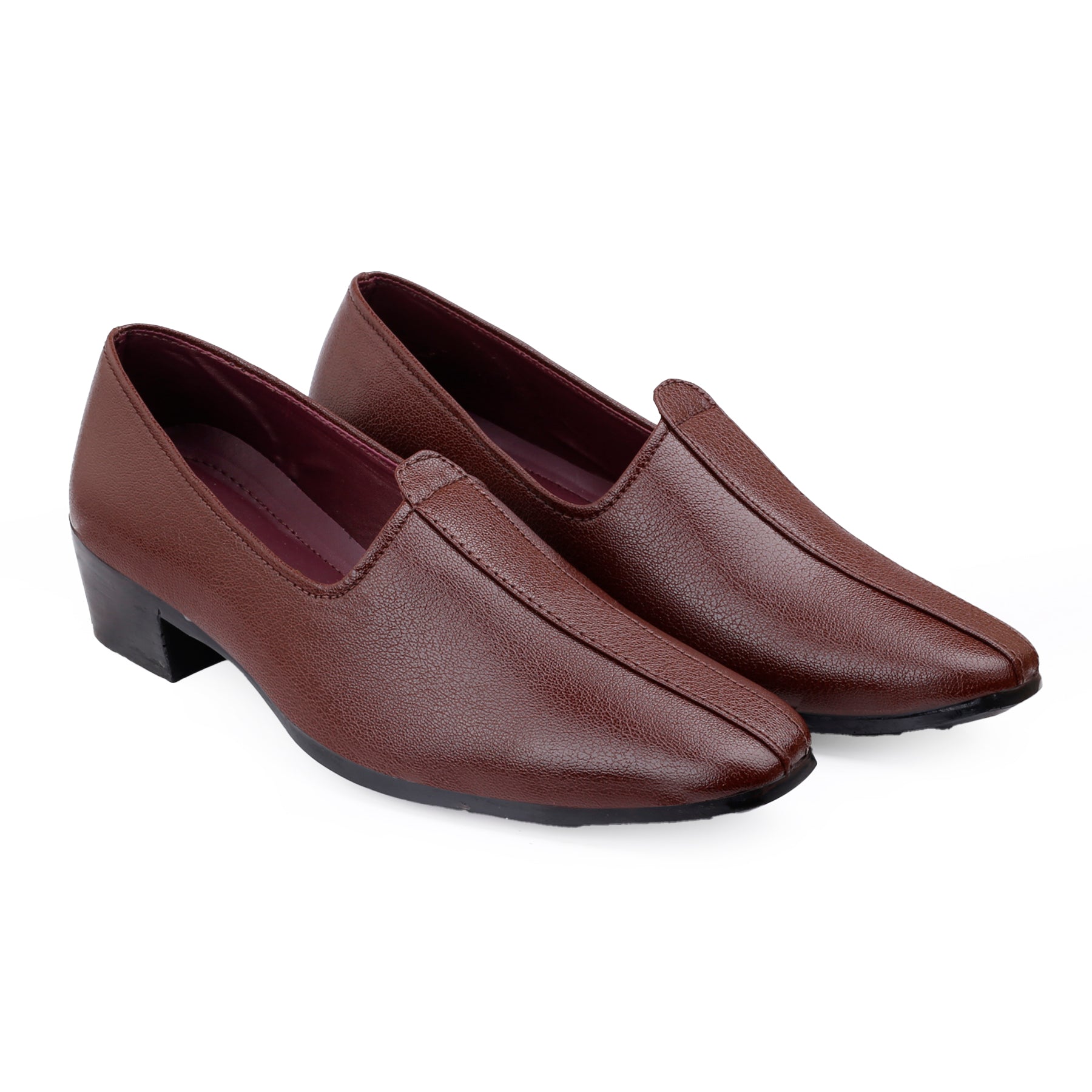 BAXXICO 2 Inch Height Increasing Mens Traditional Casual Punjabi Jutti