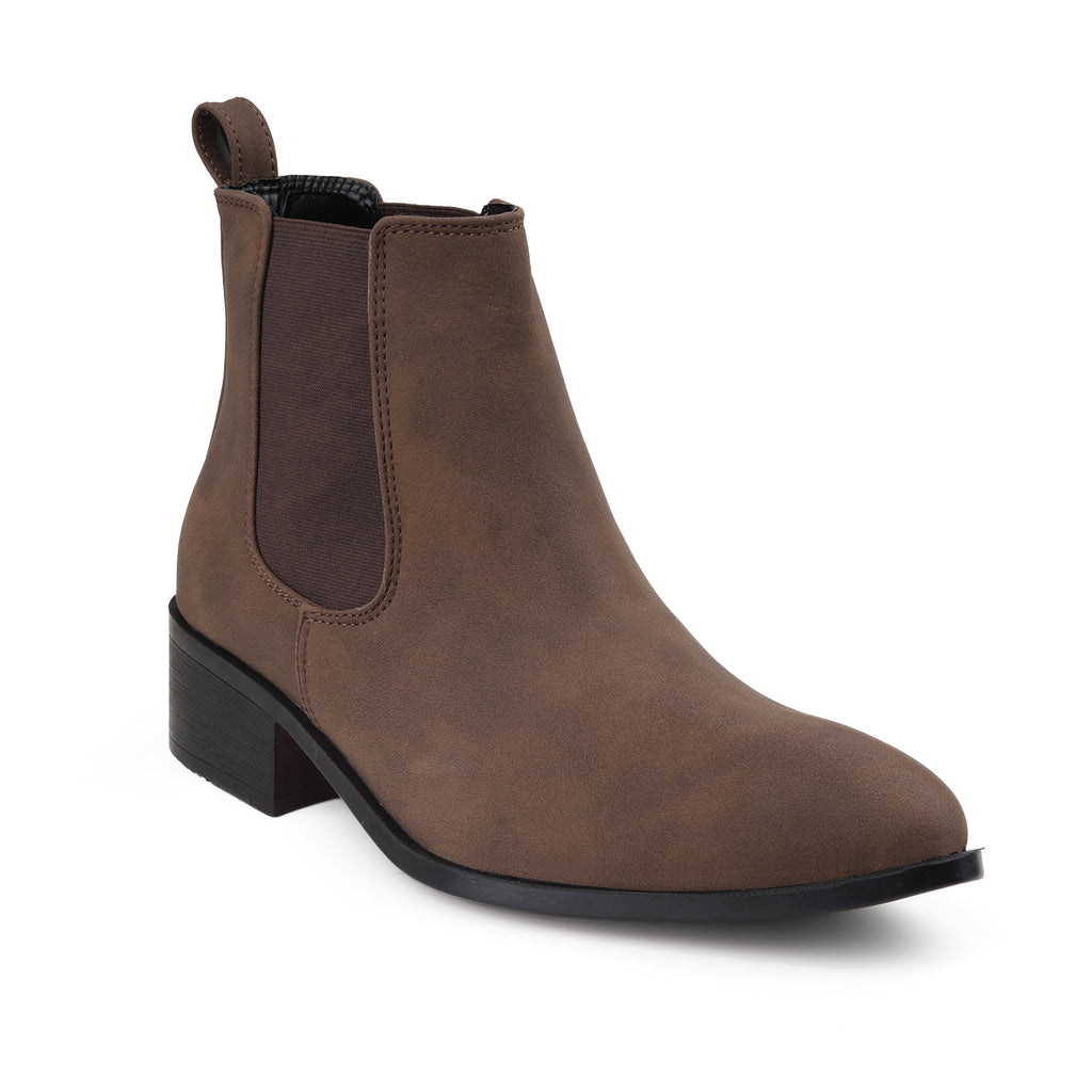 BAXXICO Smart Casual Mens Boots with 4.5cm Heel Height
