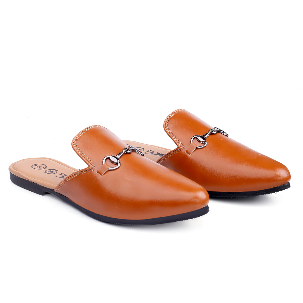 BAXXICO Mens Vegan Leather Material Latest Stylish Mules