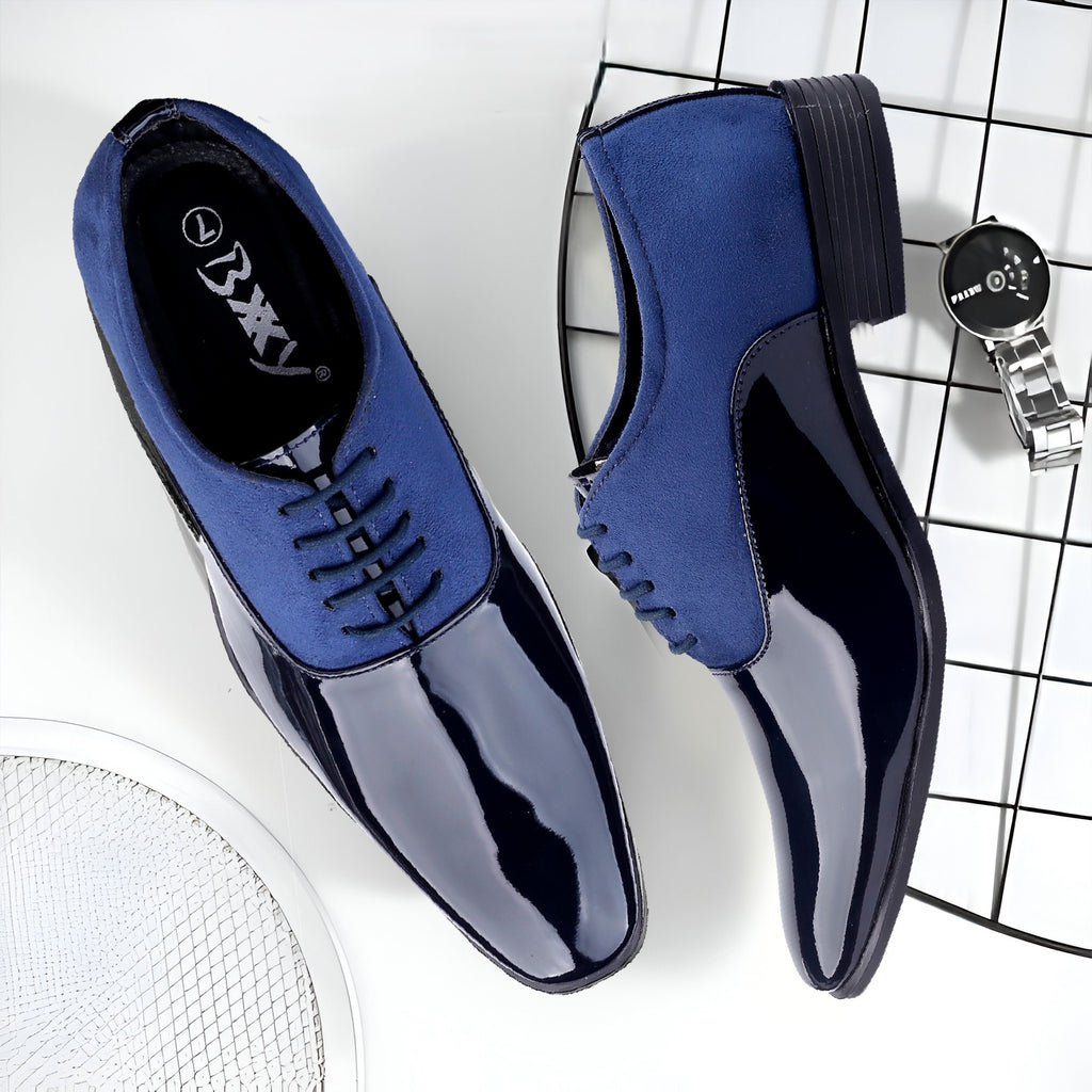 BAXXICO Party Wear And Semi Formal Lace up Shoes For All Seasons