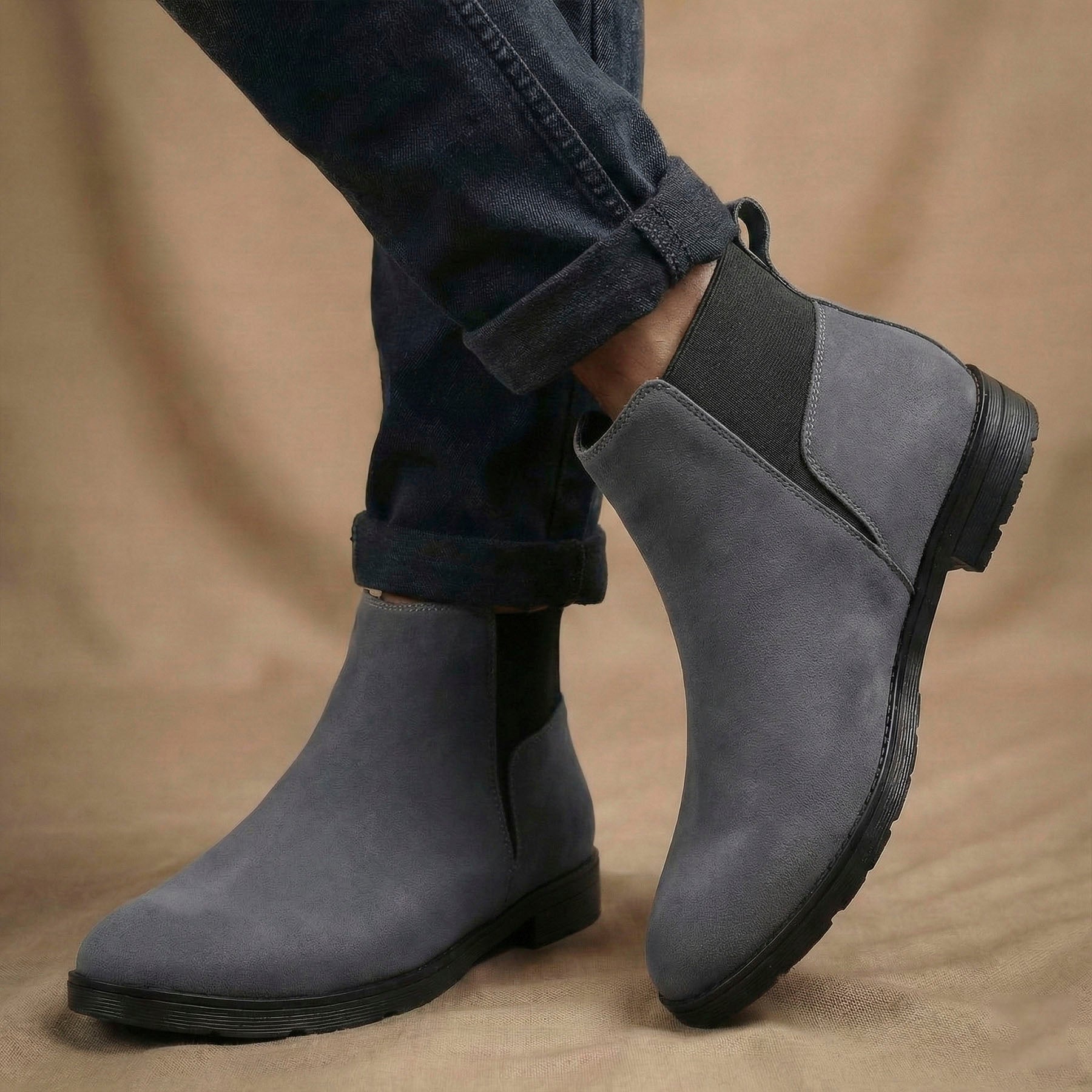 BAXXICO Mens Chelsea Boots Clean Lines Confident Style