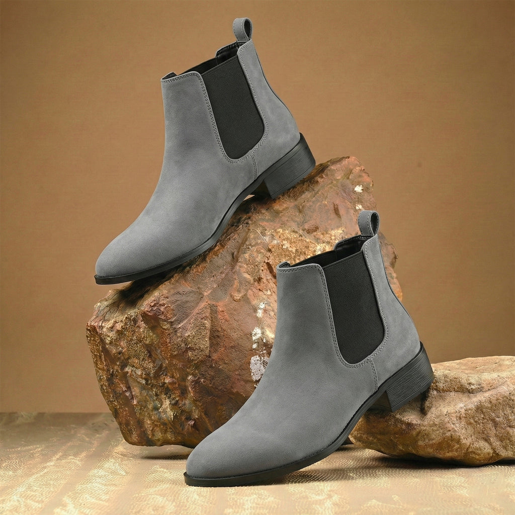 BAXXICO Smart Casual Mens Boots with 4.5cm Heel Height
