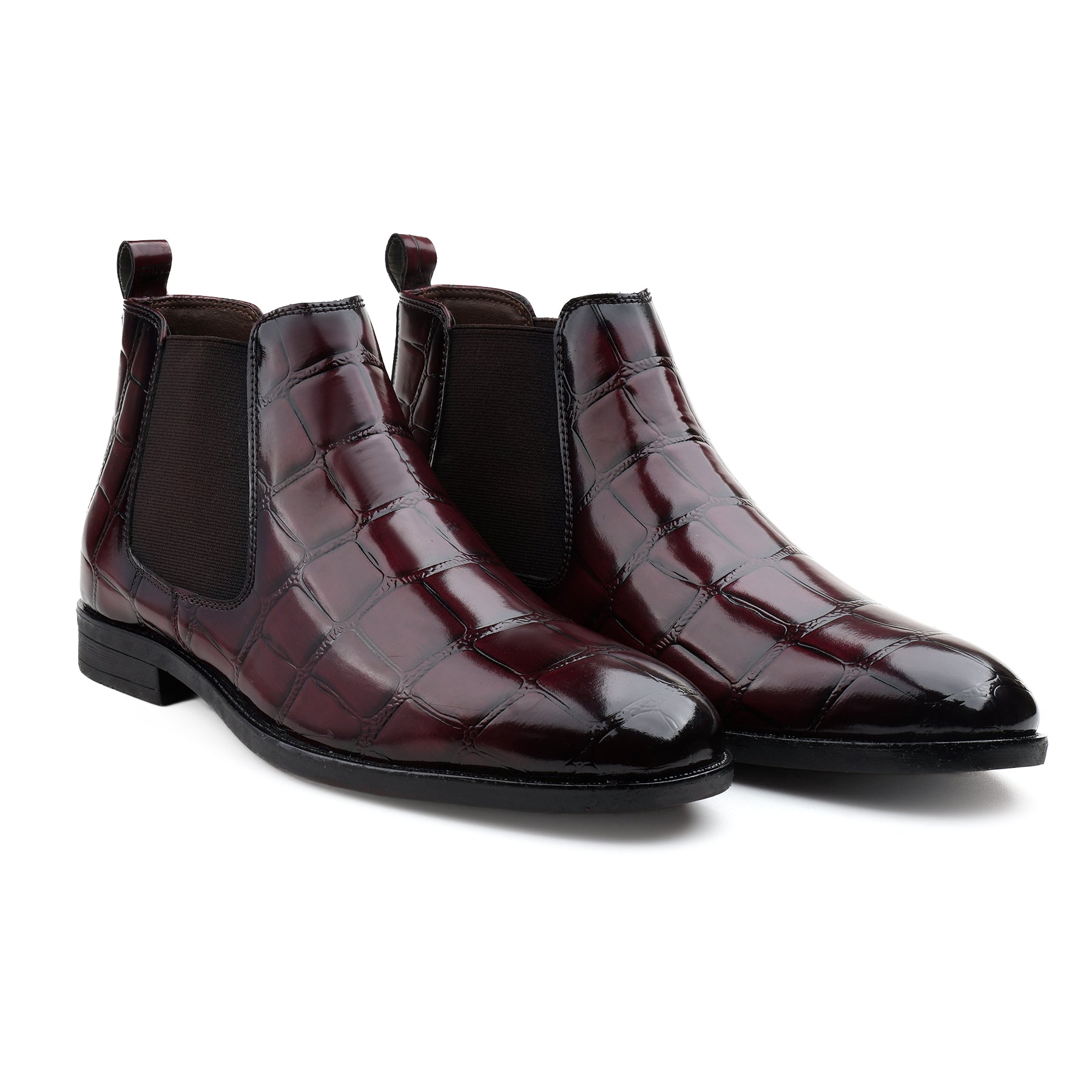 BAXXICO Mens Premium Vegan Leather Stylish Boots Durable Comfortable & Timeless Design