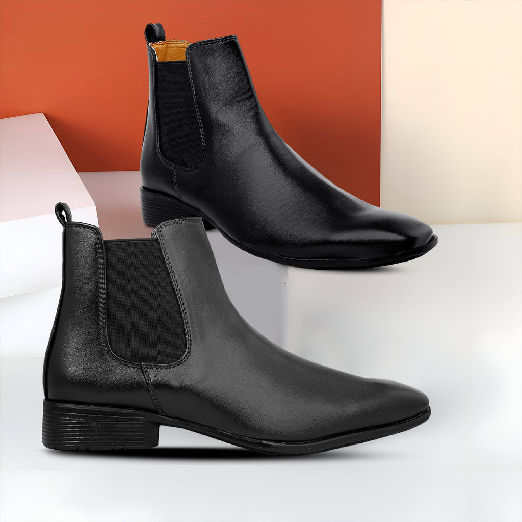 BAXXICO High end Fashionable Chelsea Boots for Men