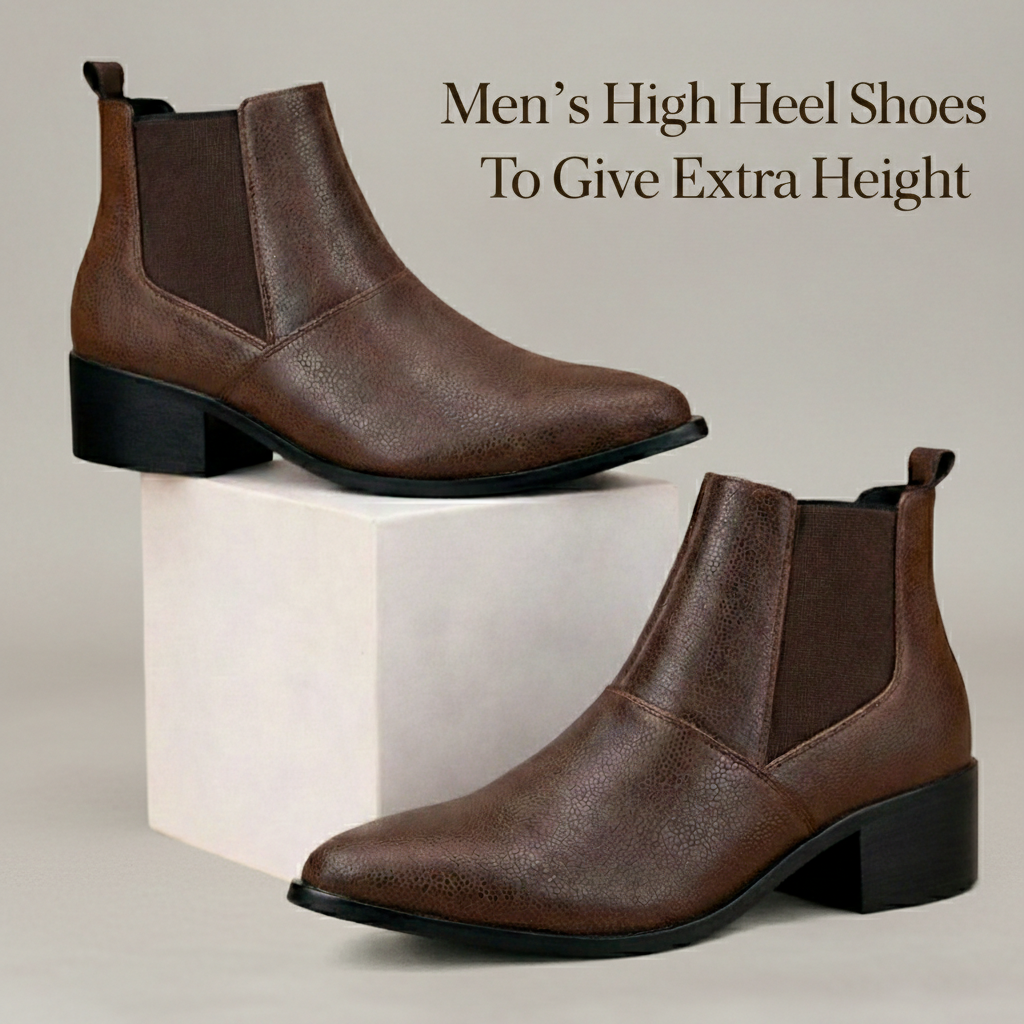 BAXXICO Luxury Mens Boots Designed to Add Extra Height & Confidence