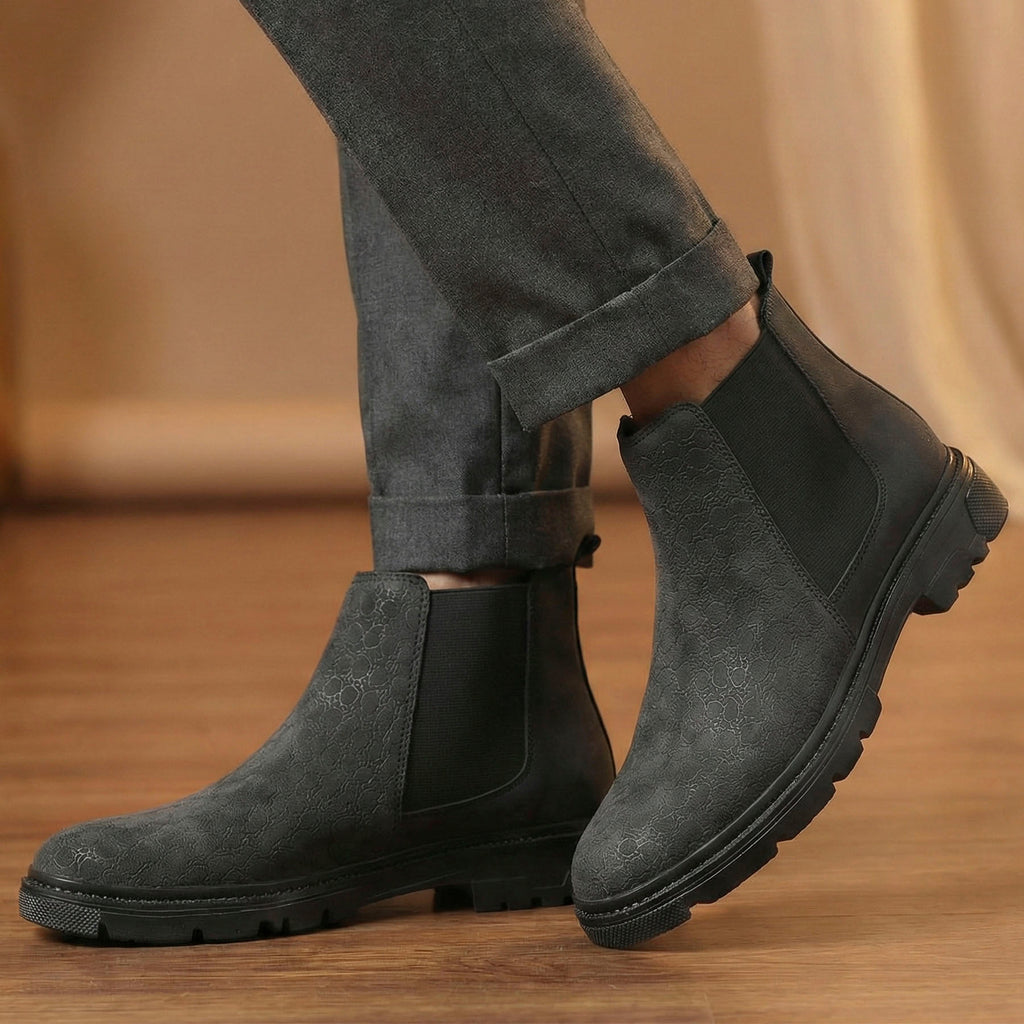 BAXXICO Classic Chelsea Boots for Men Durable & Comfortable Fit