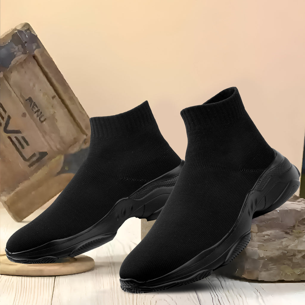 Baxxico Mens Lightweight Sock Shoes  Ultra Comfortable Slip On Sneakers