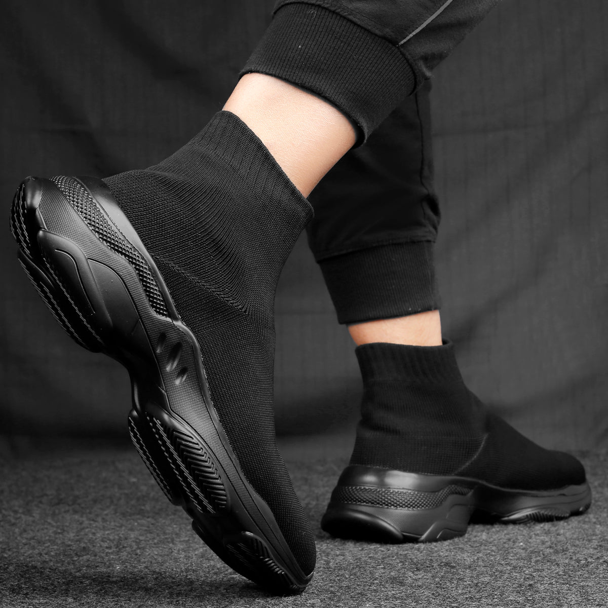 Baxxico Mens Lightweight Sock Shoes  Ultra Comfortable Slip On Sneakers