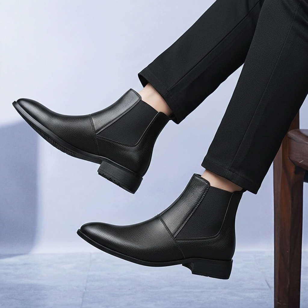 BAXXICO Luxury Mens Boots Designed to Add Extra Height & Confidence