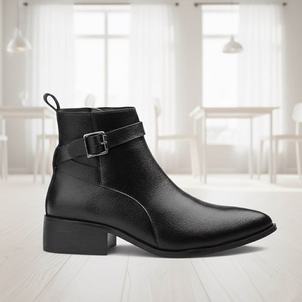 BAXXICO Mens Height Boost Boots for Formal & Casual Wear