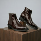 BAXXICO Mens Premium faux leather boots for dailywear