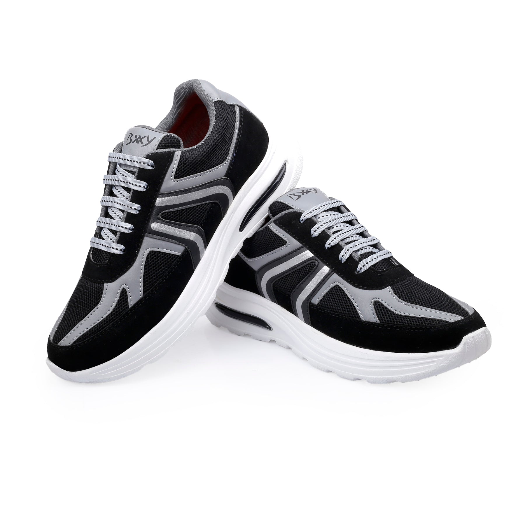 Baxxico Mens Cushioned Sports Sneakers for Outdoor and Indoor Use