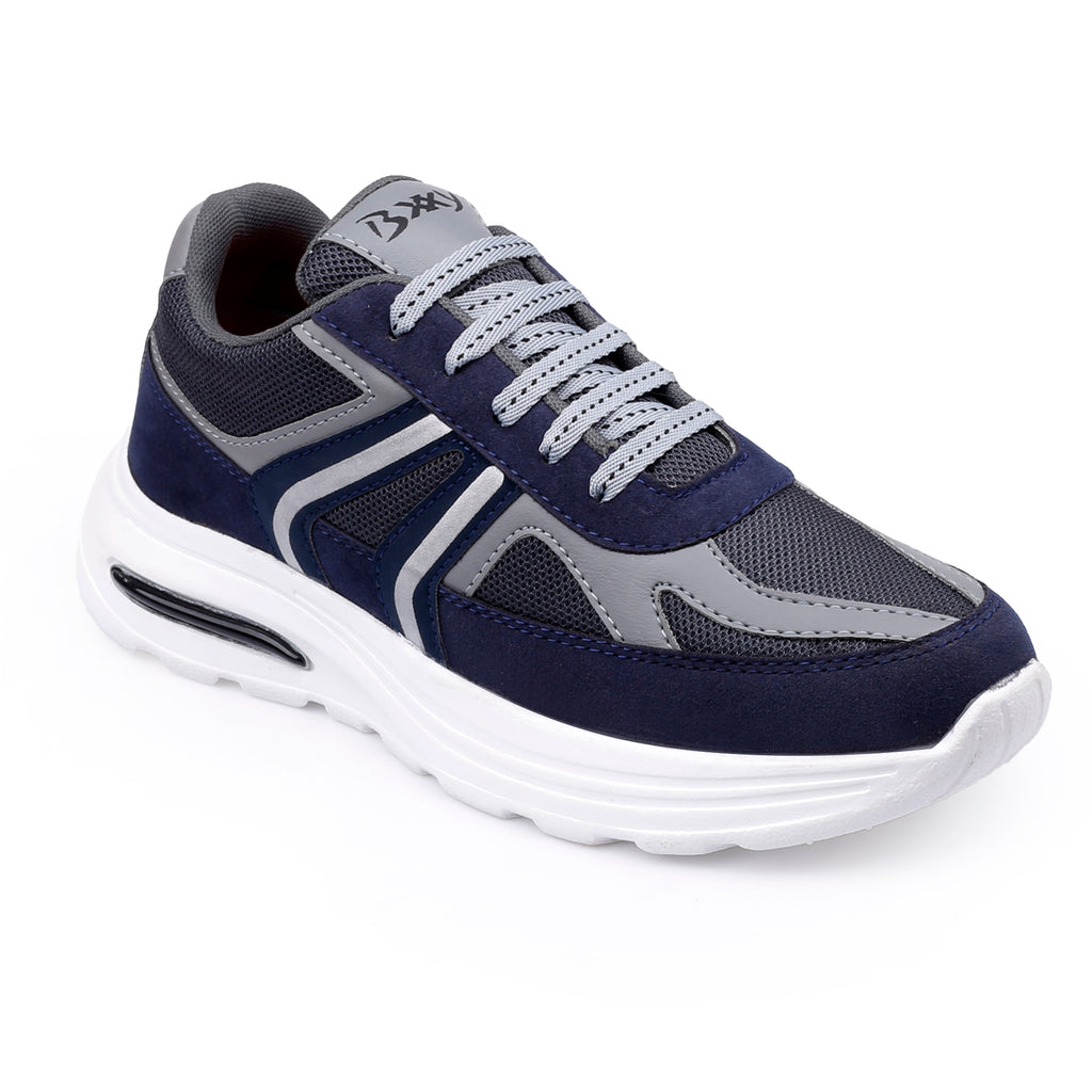 Baxxico Mens Cushioned Sports Sneakers for Outdoor and Indoor Use