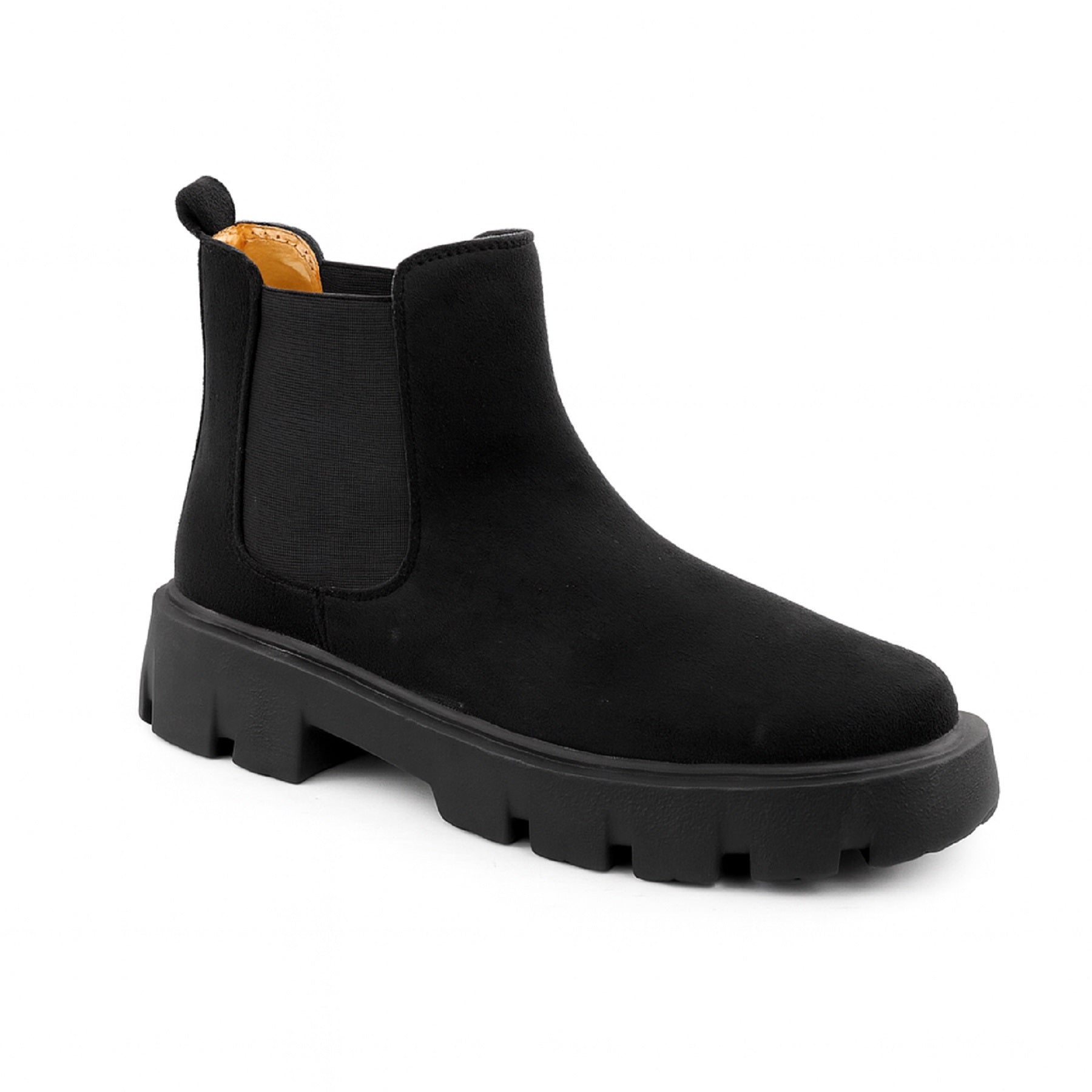 Baxxico Vegan Suede Ultra Comfortable Slip-on Boots for Men